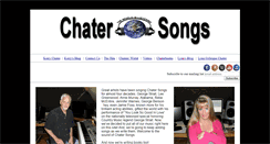 Desktop Screenshot of chatersongs.com