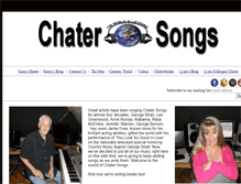 Tablet Screenshot of chatersongs.com